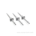 Ball screw 1002 with bi-directional thread and double nut